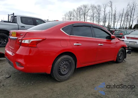 2017 Nissan Sentra S из США, поврежденный, VIN 3N1AB7AP3HL656598